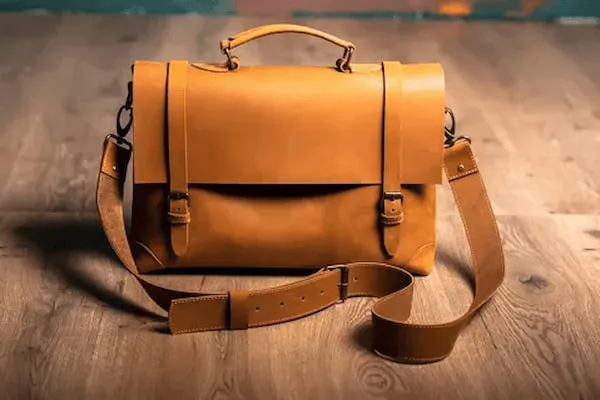 کیف مشکی بند بلند چرم دخترانه + خرید
